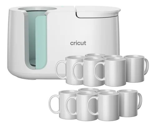 Prensa Cricut Mug Press + 12 canecas