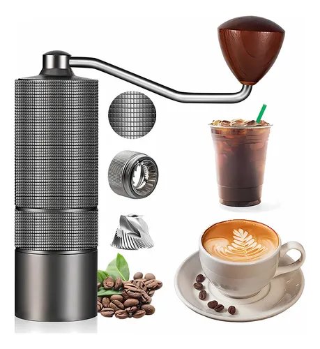 Moedor de café manual de aço inox