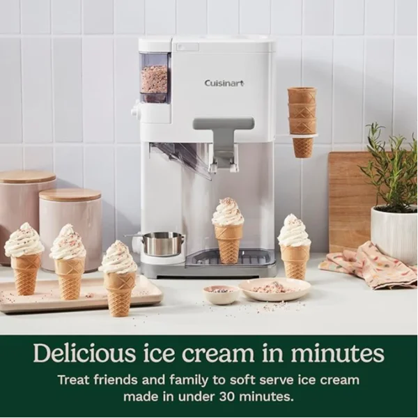 Máquina de sorvete Cuisinart ICE-48 — 1,5 quart